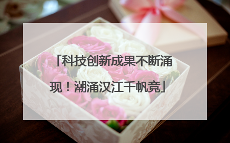 科技创新成果不断涌现！潮涌汉江千帆竞